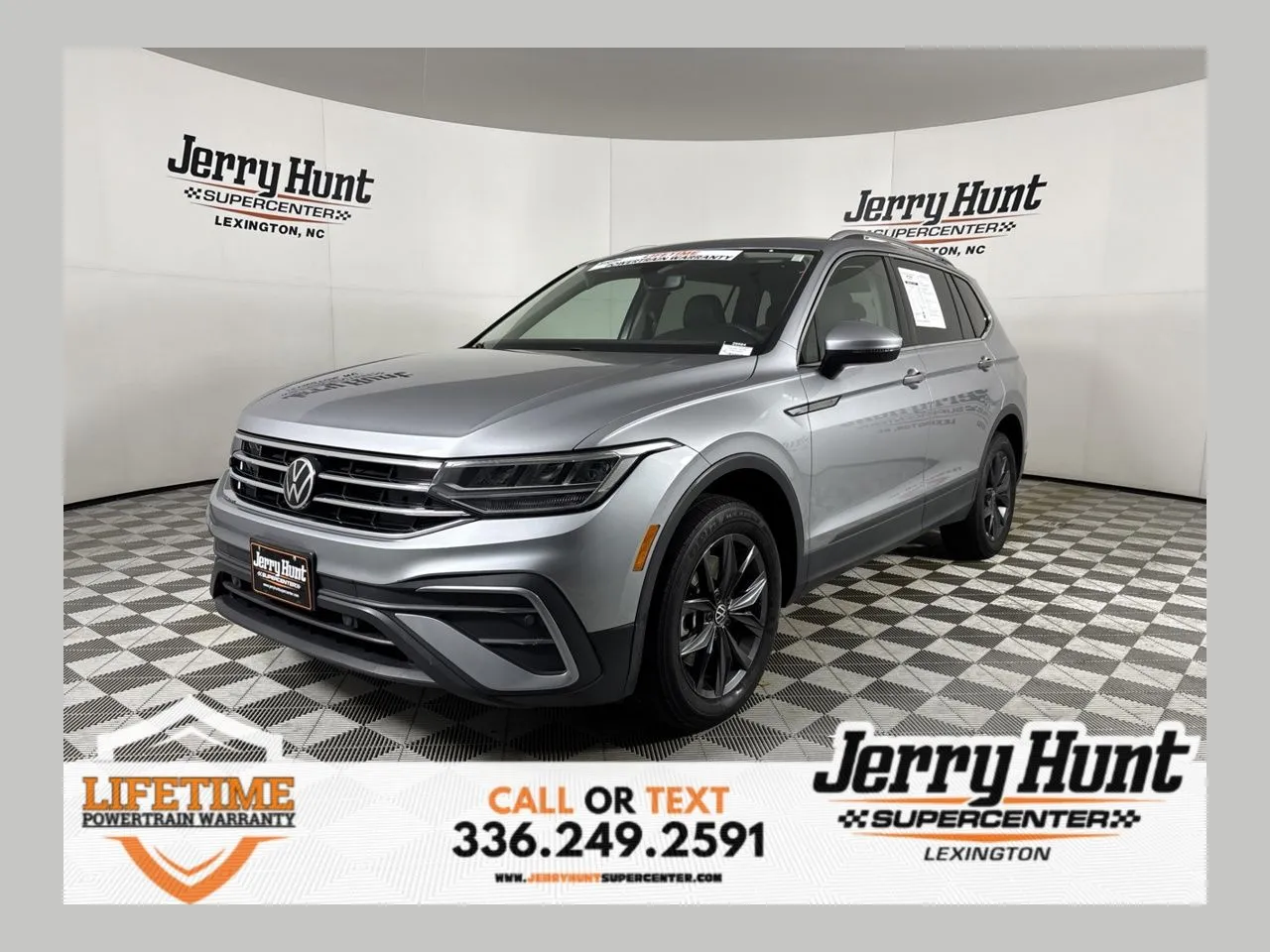 Silver 2023 Volkswagen Tiguan 2.0T SE for sale in Lexington, NC