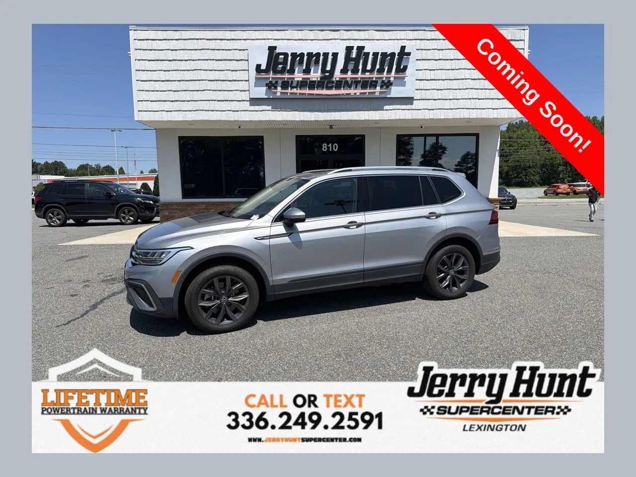 Silver 2023 Volkswagen Tiguan 2.0T SE for sale in Lexington, NC