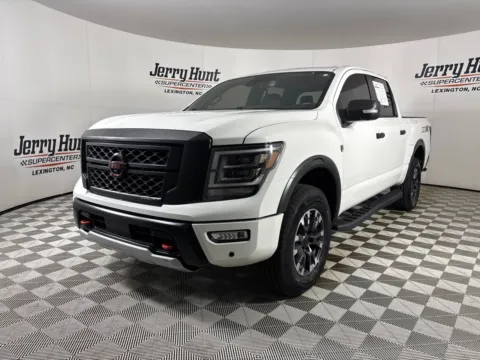 White 2024 Nissan Titan PRO-4X for sale in Lexington, NC