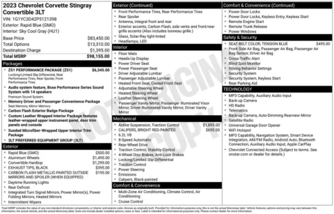 More photos of 2023 Chevrolet Corvette Stingray at Jerry Hunt Supercenter - Lexington, NC