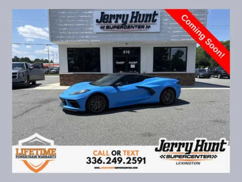 Blue 2023 Chevrolet Corvette Stingray for sale in Lexington, NC