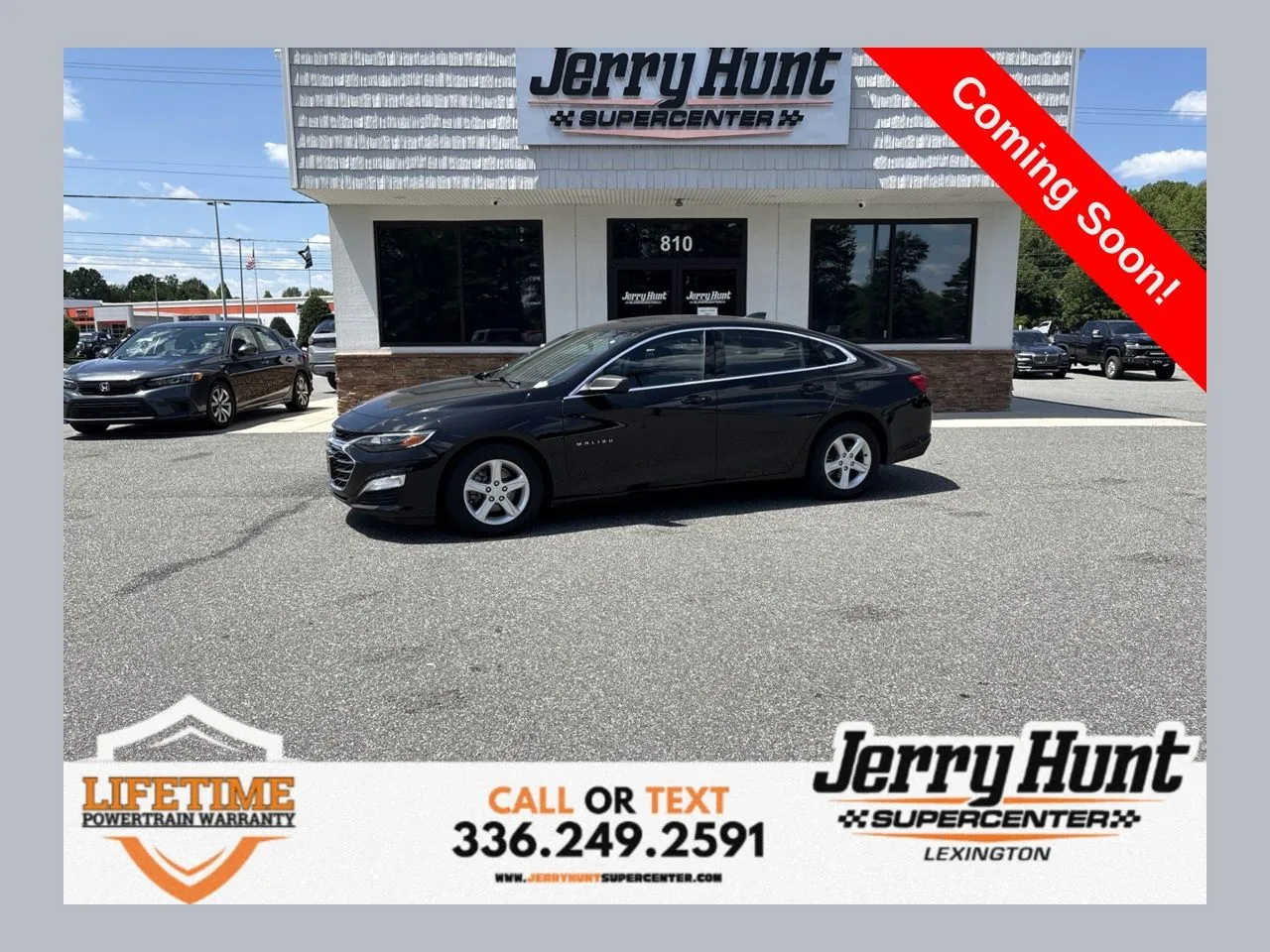 Black 2023 Chevrolet Malibu LS for sale in Lexington, NC