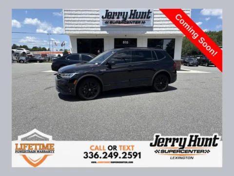 Black 2022 Volkswagen Tiguan 2.0T SE R-Line Black for sale in Lexington, NC