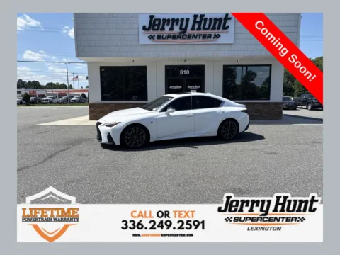 White 2023 Lexus IS 350 F SPORT for sale in Lexington, NC