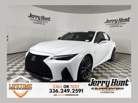 White 2023 Lexus IS 350 F SPORT for sale in Lexington, NC