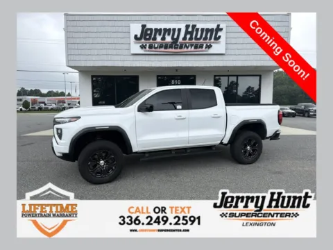 White 2024 GMC Canyon Elevation for sale in Lexington, NC