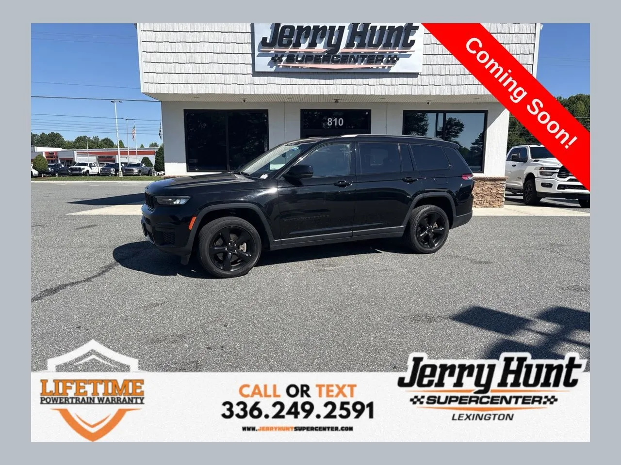 Black 2023 Jeep Grand Cherokee L Altitude for sale in Lexington, NC