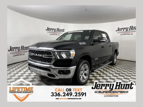 Black 2022 Ram 1500 Big Horn/Lone Star for sale in Lexington, NC