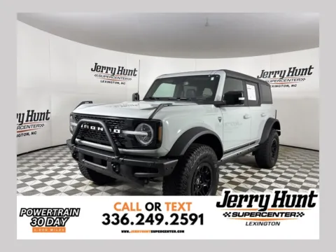 Gray 2021 Ford Bronco First Edition for sale in Lexington, NC