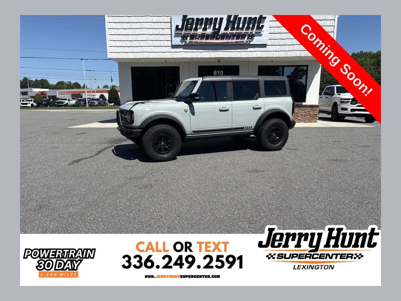 Gray 2021 Ford Bronco First Edition for sale in Lexington, NC