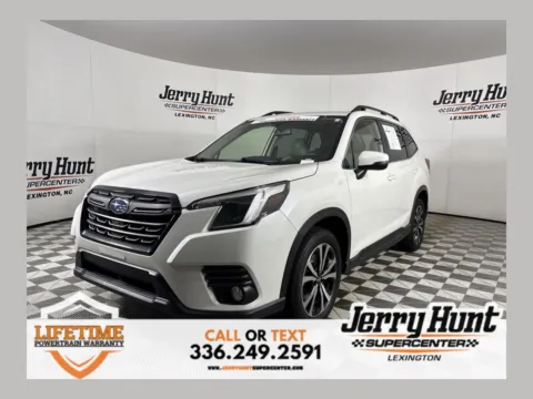 White 2023 Subaru Forester Limited for sale in Lexington, NC