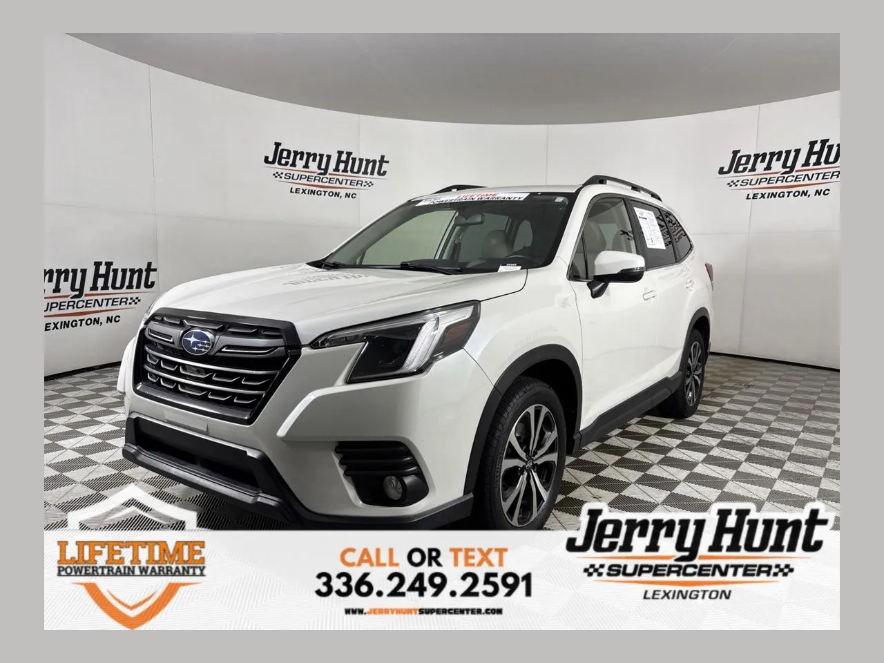 White 2023 Subaru Forester Limited for sale in Lexington, NC