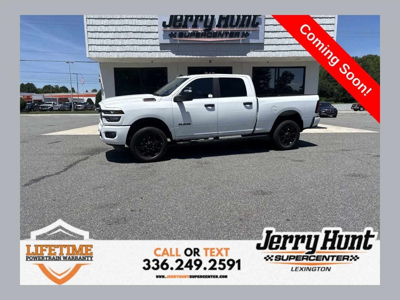 White 2025 Ram 2500 Big Horn for sale in Lexington, NC