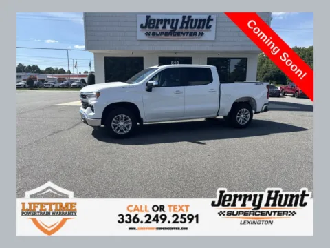 White 2023 Chevrolet Silverado 1500 LT for sale in Lexington, NC