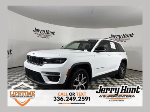 White 2023 Jeep Grand Cherokee Limited for sale in Lexington, NC
