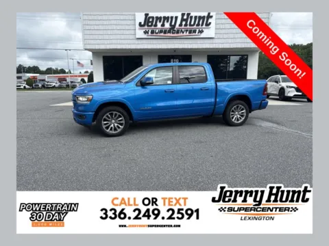 Blue 2021 Ram 1500 Laramie for sale in Lexington, NC