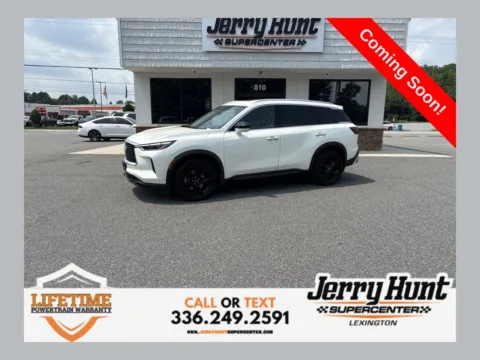 White 2023 INFINITI QX60 LUXE for sale in Lexington, NC