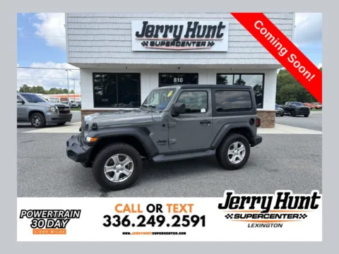 Gray 2021 Jeep Wrangler Sport for sale in Lexington, NC