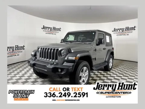 Gray 2021 Jeep Wrangler Sport for sale in Lexington, NC