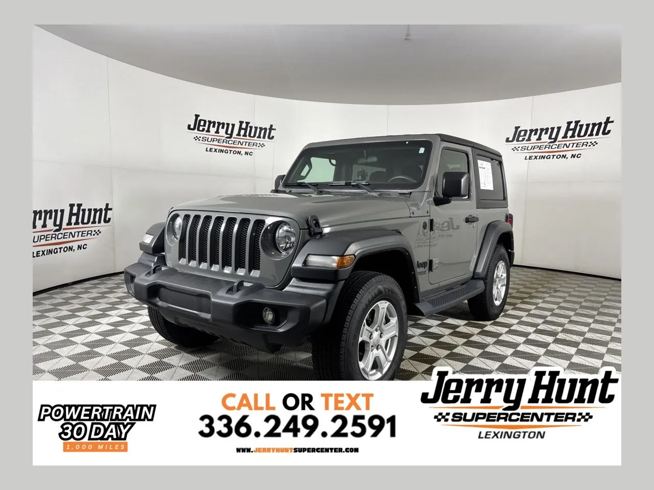 Gray 2021 Jeep Wrangler Sport for sale in Lexington, NC