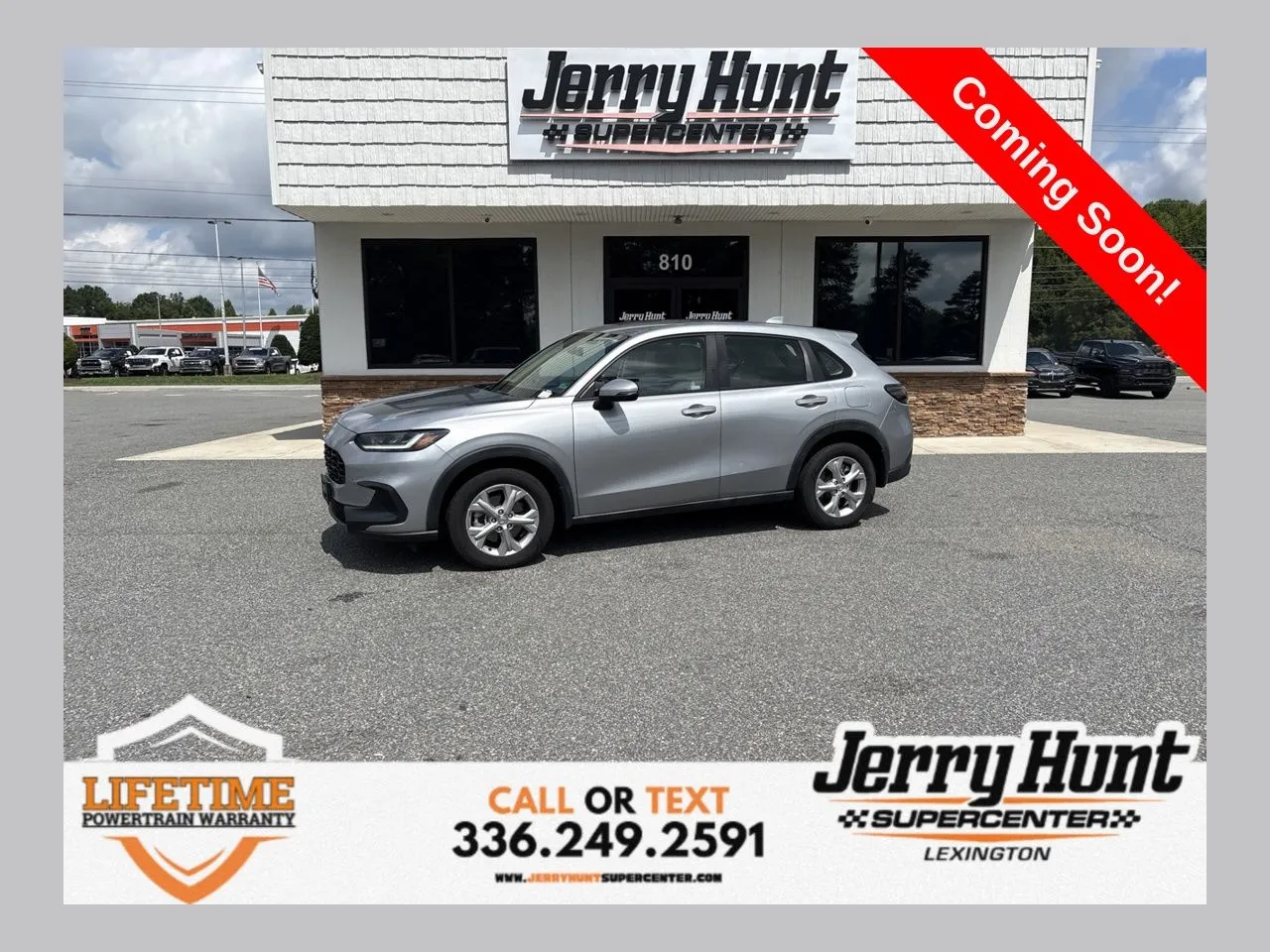 Silver 2023 Honda HR-V LX for sale in Lexington, NC