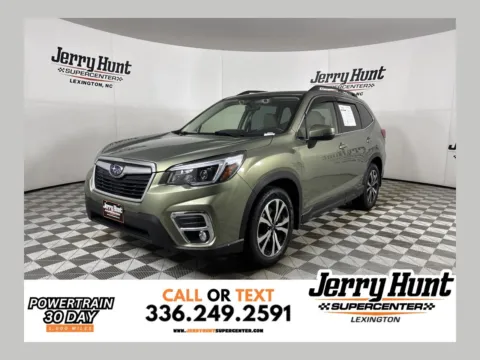 Green 2021 Subaru Forester Limited for sale in Lexington, NC