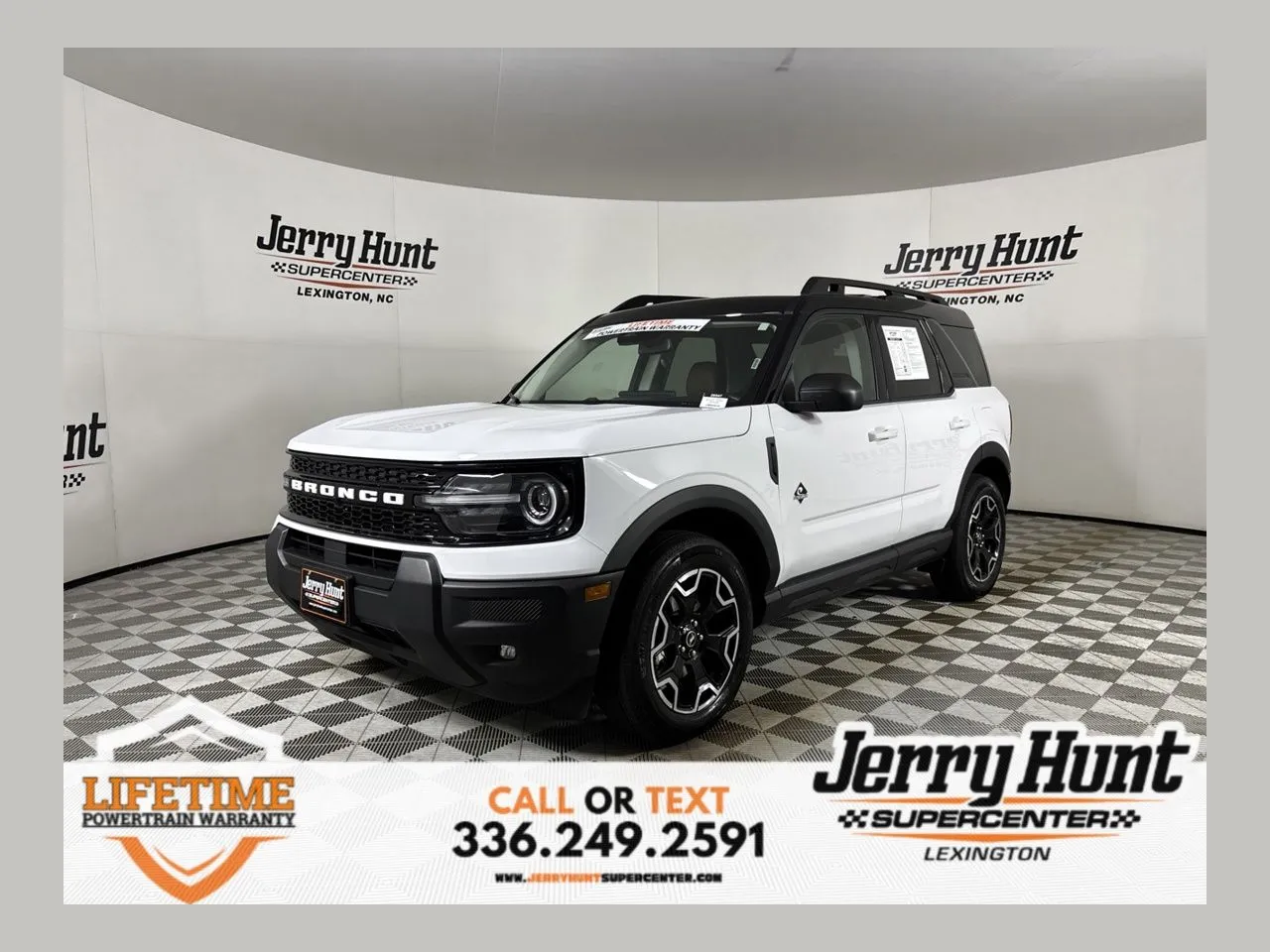 White 2025 Ford Bronco Sport Outer Banks for sale in Lexington, NC