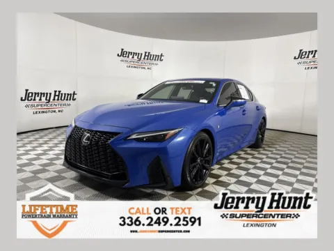 Blue 2023 Lexus IS 350 F SPORT for sale in Lexington, NC