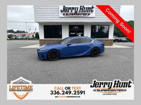 Blue 2023 Lexus IS 350 F SPORT for sale in Lexington, NC