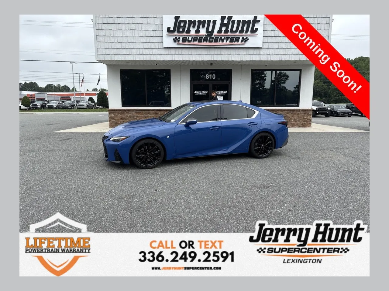 Blue 2023 Lexus IS 350 F SPORT for sale in Lexington, NC