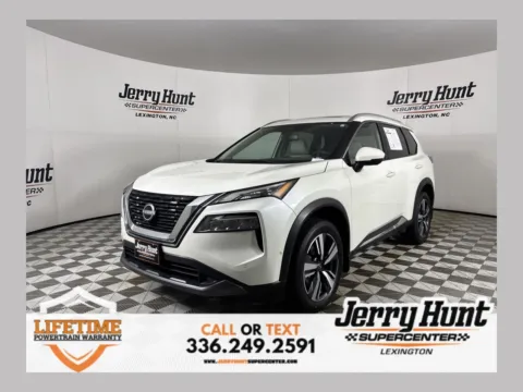 White 2023 Nissan Rogue SL for sale in Lexington, NC