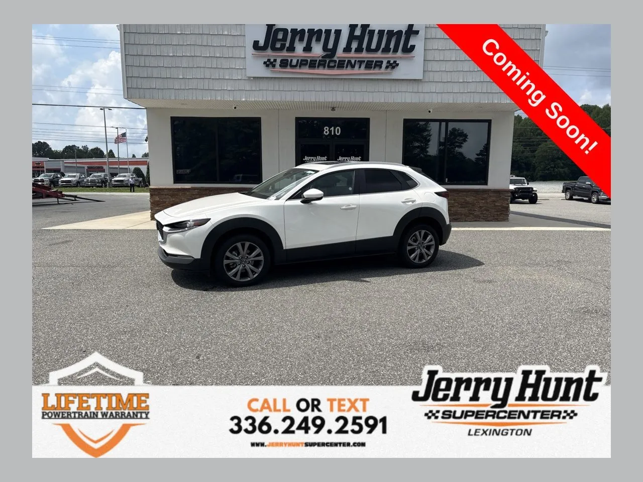 White 2025 Mazda CX-30 2.5 S Preferred Package for sale in Lexington, NC
