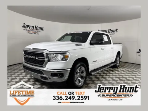 White 2022 Ram 1500 Big Horn/Lone Star for sale in Lexington, NC