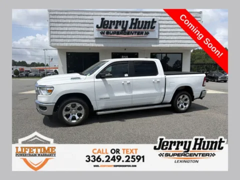 White 2022 Ram 1500 Big Horn/Lone Star for sale in Lexington, NC