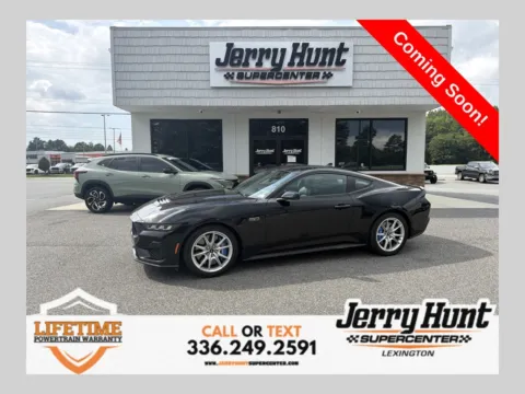 Black 2024 Ford Mustang GT Premium for sale in Lexington, NC