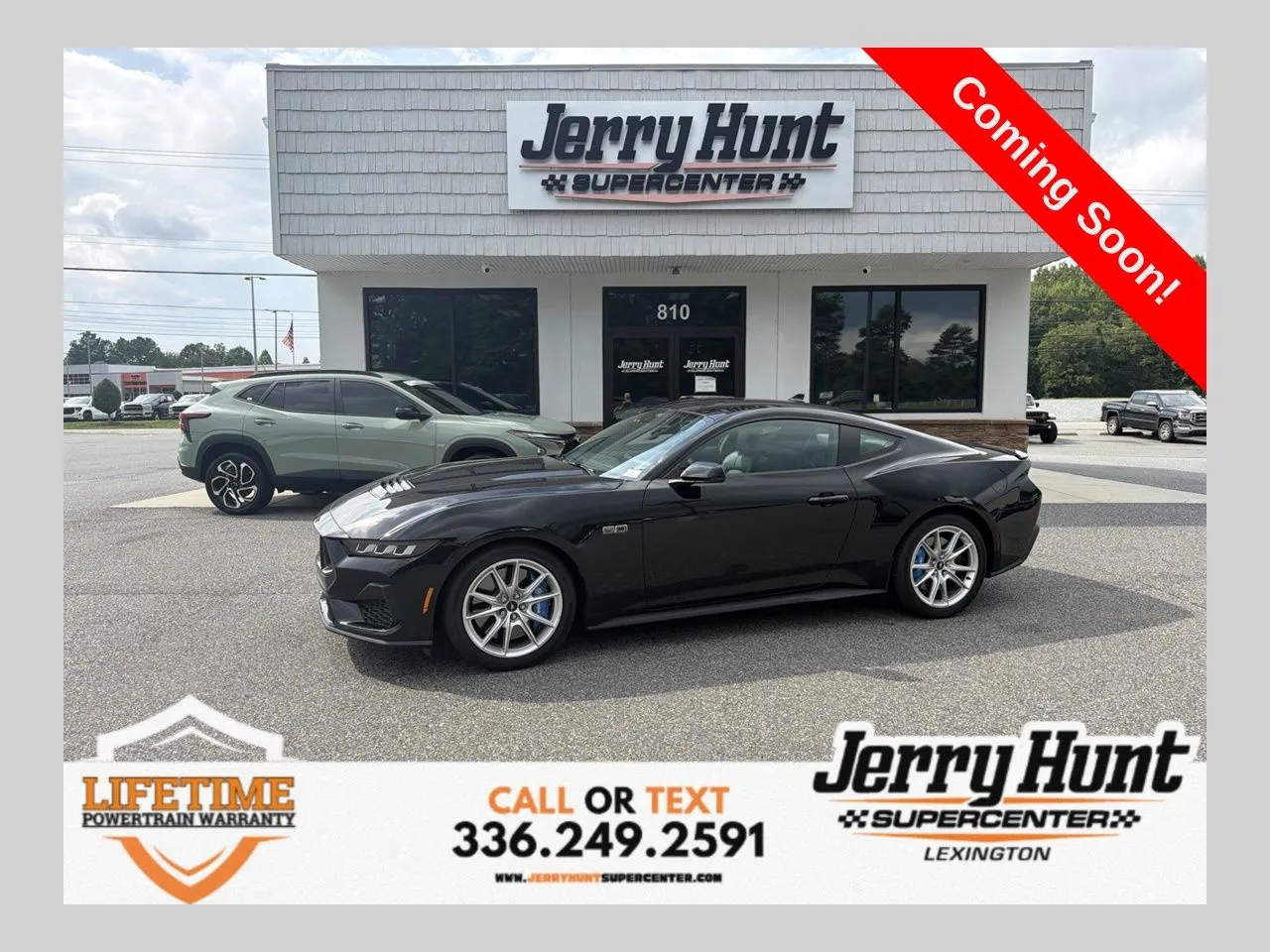 Black 2024 Ford Mustang GT Premium for sale in Lexington, NC