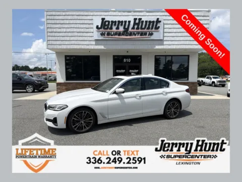 White 2023 BMW 5 Series 530i for sale in Lexington, NC