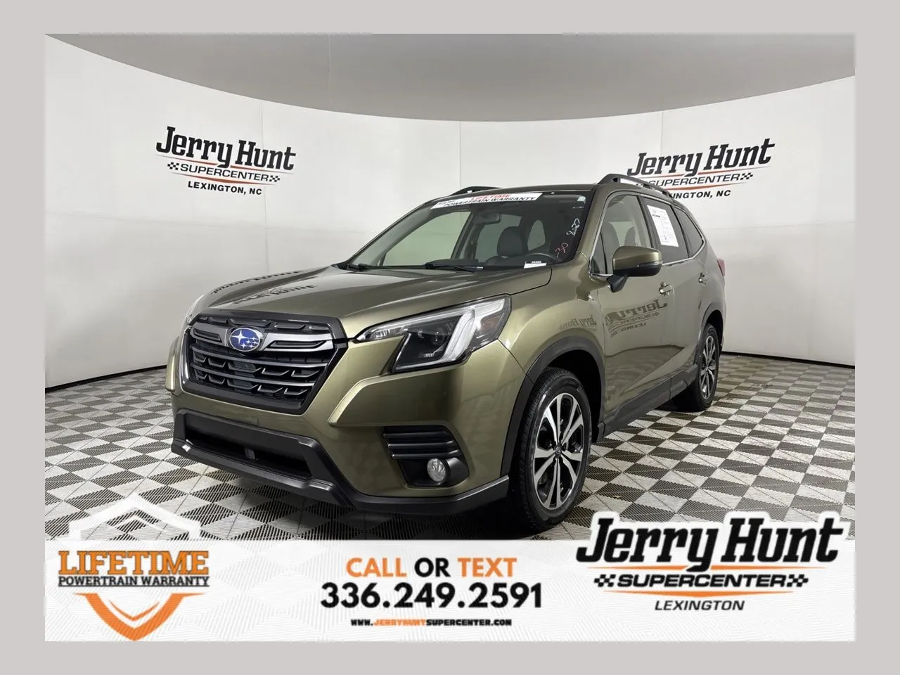 Green 2023 Subaru Forester Limited for sale in Lexington, NC