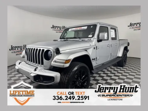 Silver 2022 Jeep Gladiator Overland for sale in Lexington, NC