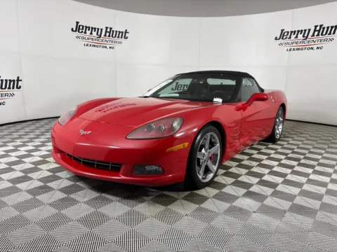 Red 2007 Chevrolet Corvette for sale in Lexington, NC