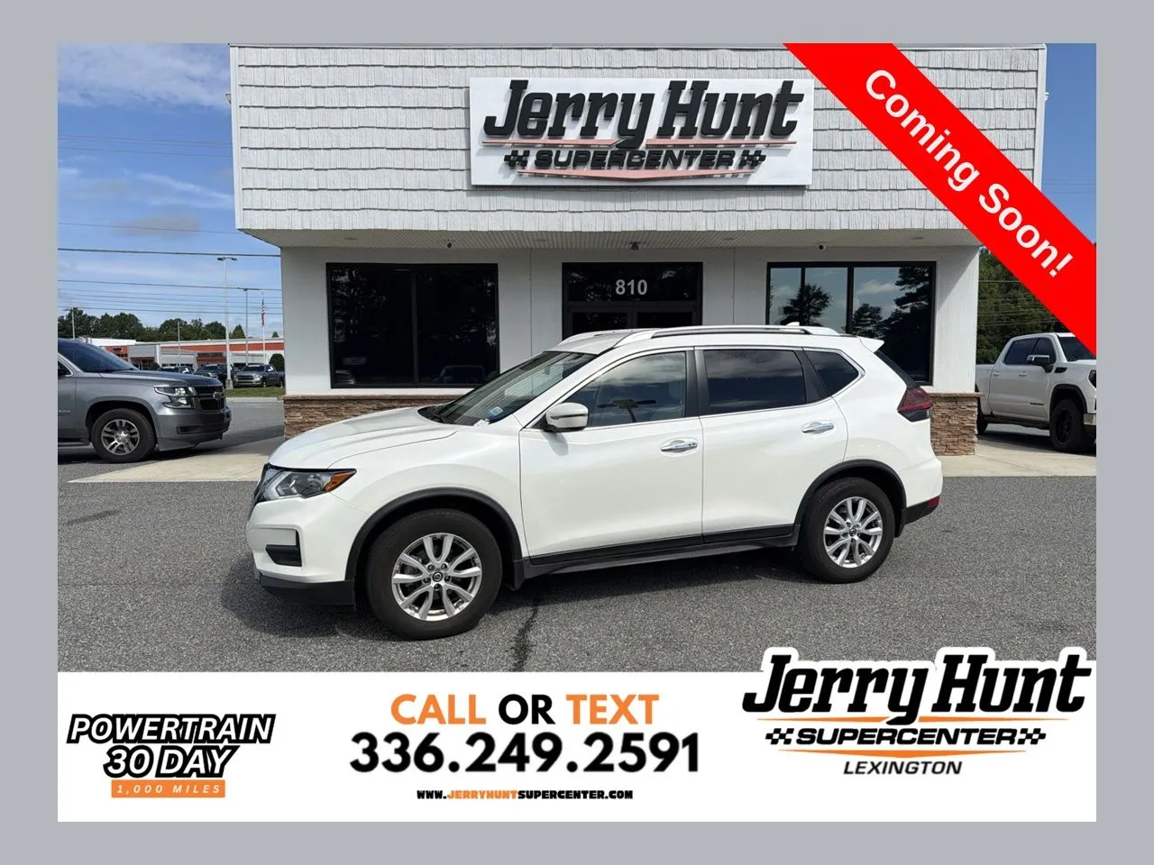 White 2020 Nissan Rogue SV for sale in Lexington, NC