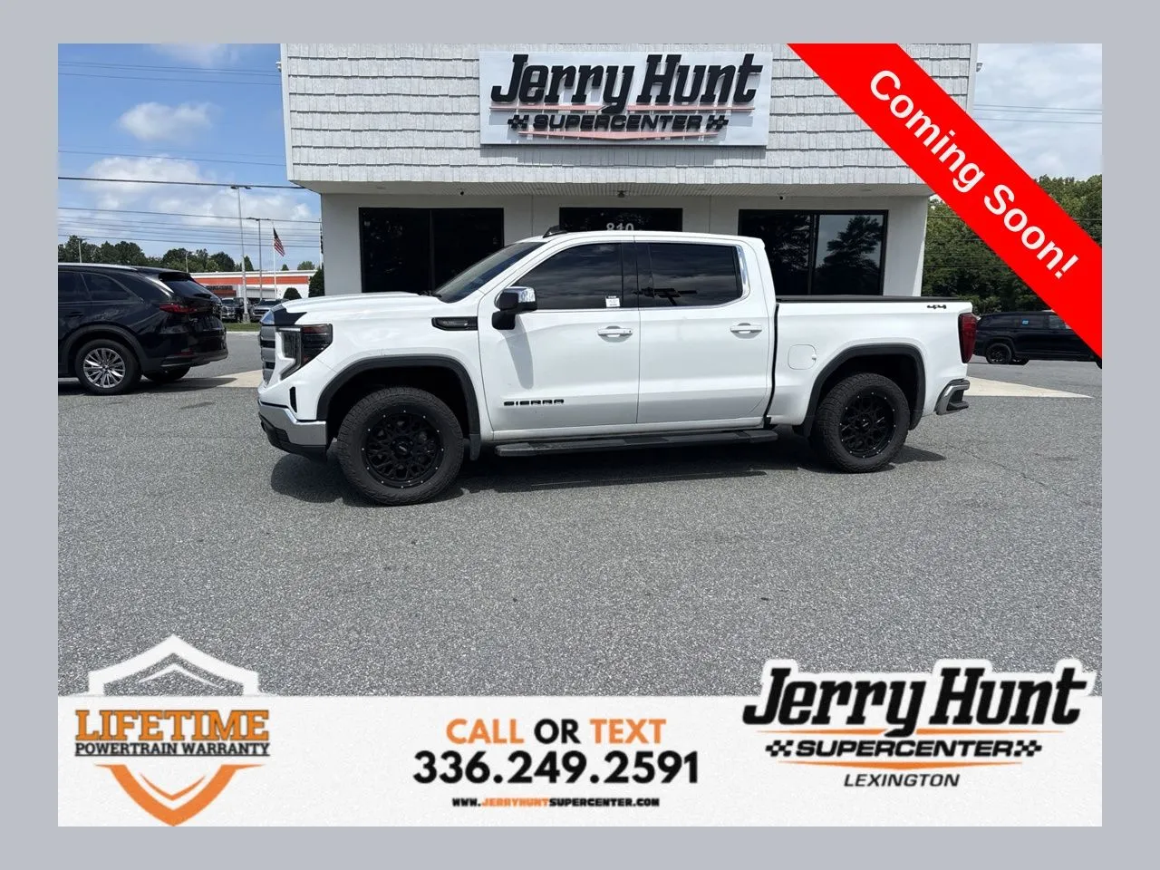 White 2023 GMC Sierra 1500 SLE for sale in Lexington, NC
