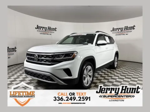 White 2023 Volkswagen Atlas 3.6L V6 SE w/Technology for sale in Lexington, NC
