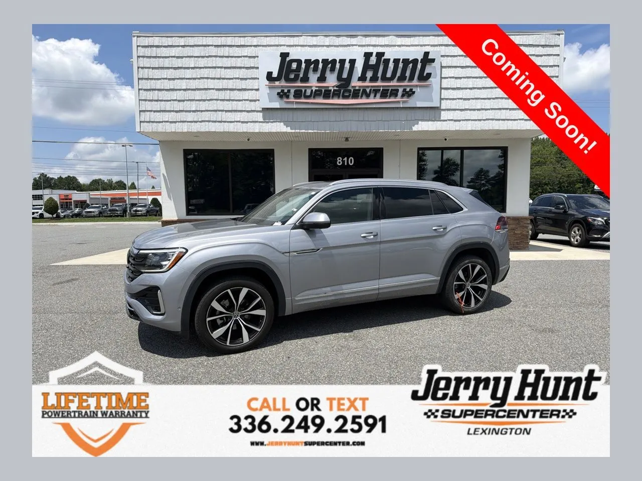 Silver 2024 Volkswagen Atlas Cross Sport 2.0T SEL Premium R-Line for sale in Lexington, NC