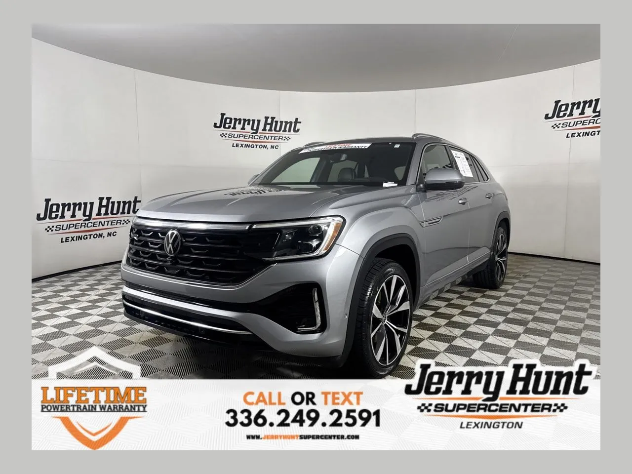 Silver 2024 Volkswagen Atlas Cross Sport 2.0T SEL Premium R-Line for sale in Lexington, NC