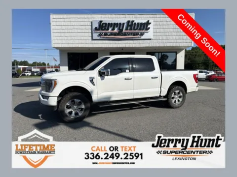 White 2023 Ford F-150 Platinum for sale in Lexington, NC