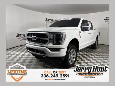 White 2023 Ford F-150 Platinum for sale in Lexington, NC