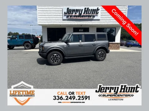 Gray 2022 Ford Bronco Outer Banks for sale in Lexington, NC