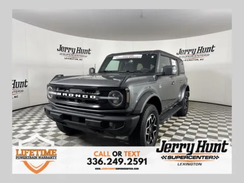 Gray 2022 Ford Bronco Outer Banks for sale in Lexington, NC