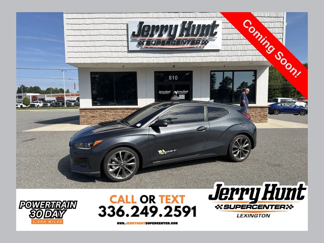 Gray 2020 Hyundai Veloster 2.0 Premium for sale in Lexington, NC
